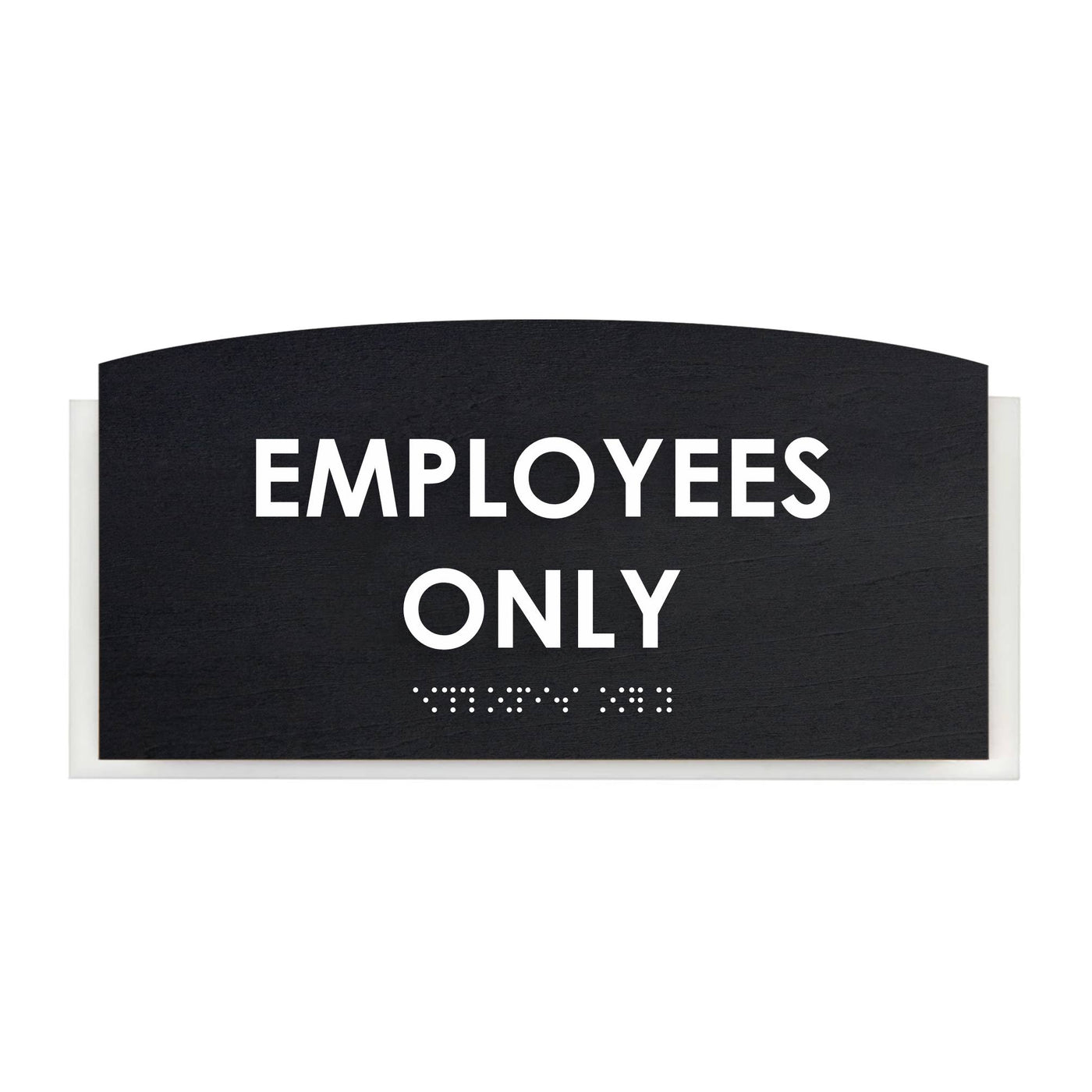 Employees Only Signs - Wood Sign "Scandza" Design