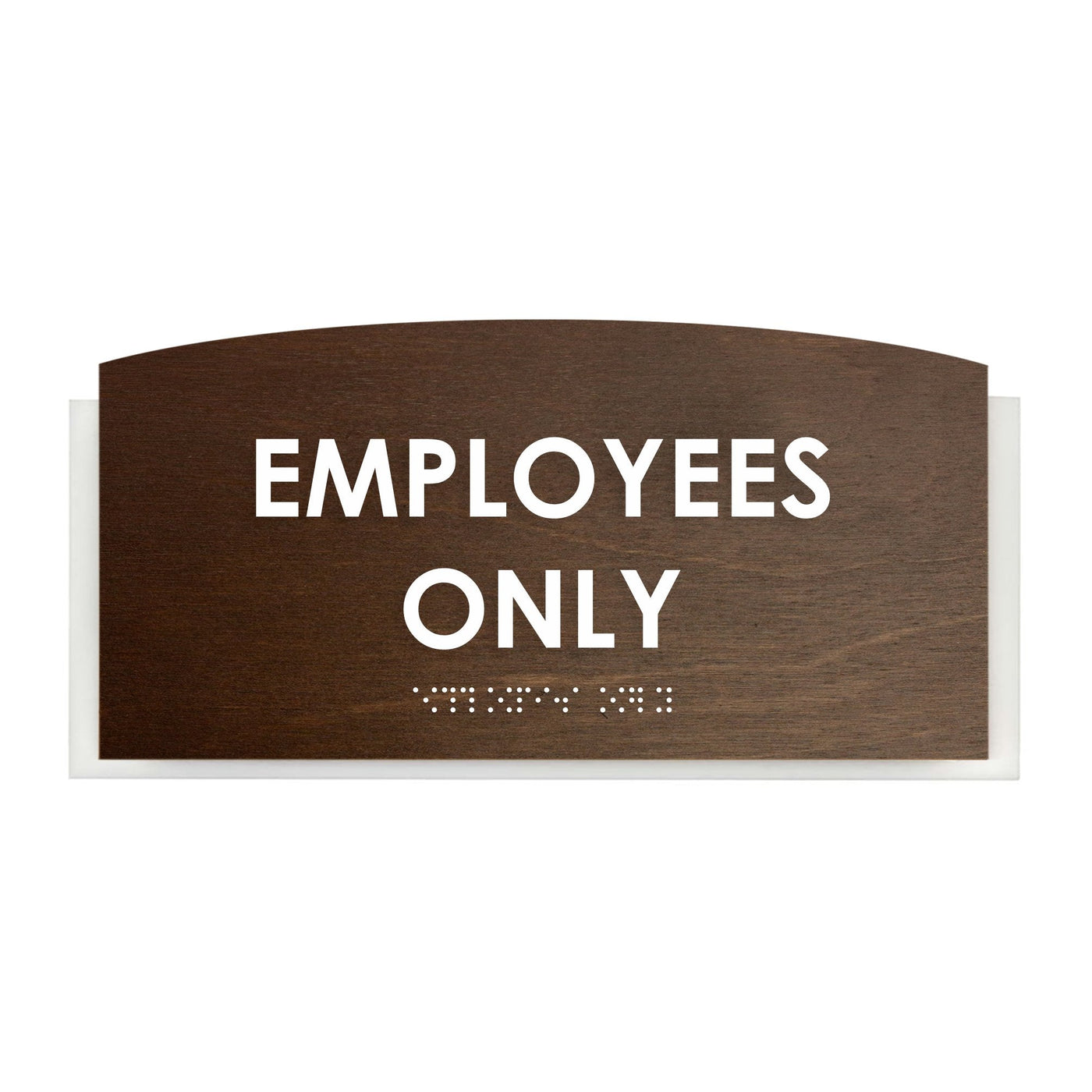 Employees Only Signs - Wood Sign "Scandza" Design