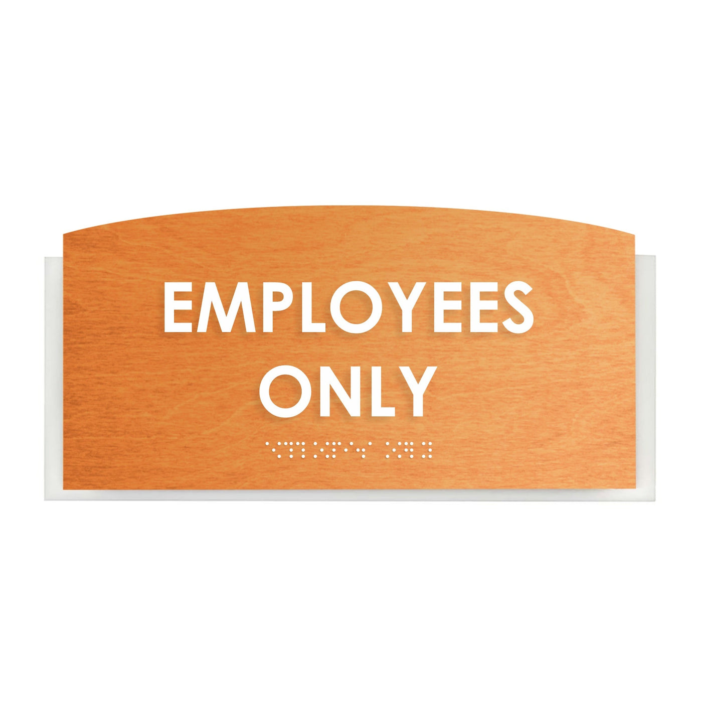 Employees Only Signs - Wood Sign "Scandza" Design