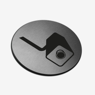 Video Сamera - Steel Sign Information signs circle Bsign - Photo #4