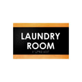 Laundry Room Sign - Custom Wood Door Plate "Buro" Design - Photo #13
