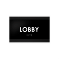 Door Signs - Lobby Sign - Wood Door Plate "Buro" Design - Photo #5
