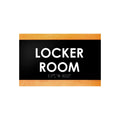Door Signs - Locker Room Sign - Wood Door Plate "Buro" Design - Photo #14