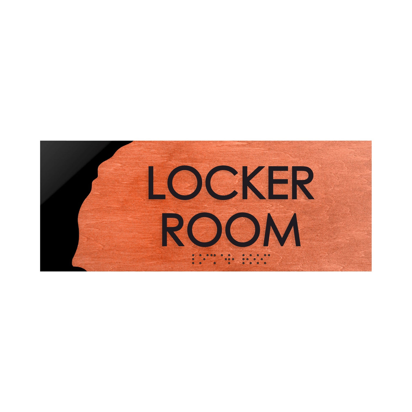 Door Signs - Locker Room Sign - Wood Door Plate "Sherwood" Design