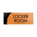 Door Signs - Locker Room Sign - Wood Door Plate "Sherwood" Design - Photo #13