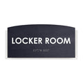Табличка "Роздягальня" зі шрифтом Брайля: Дерево та акрил — «Scandza» дизайн - Photo #1