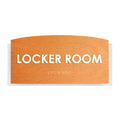 Wood Locker Room Door Sign "Scandza" Design - Photo #14