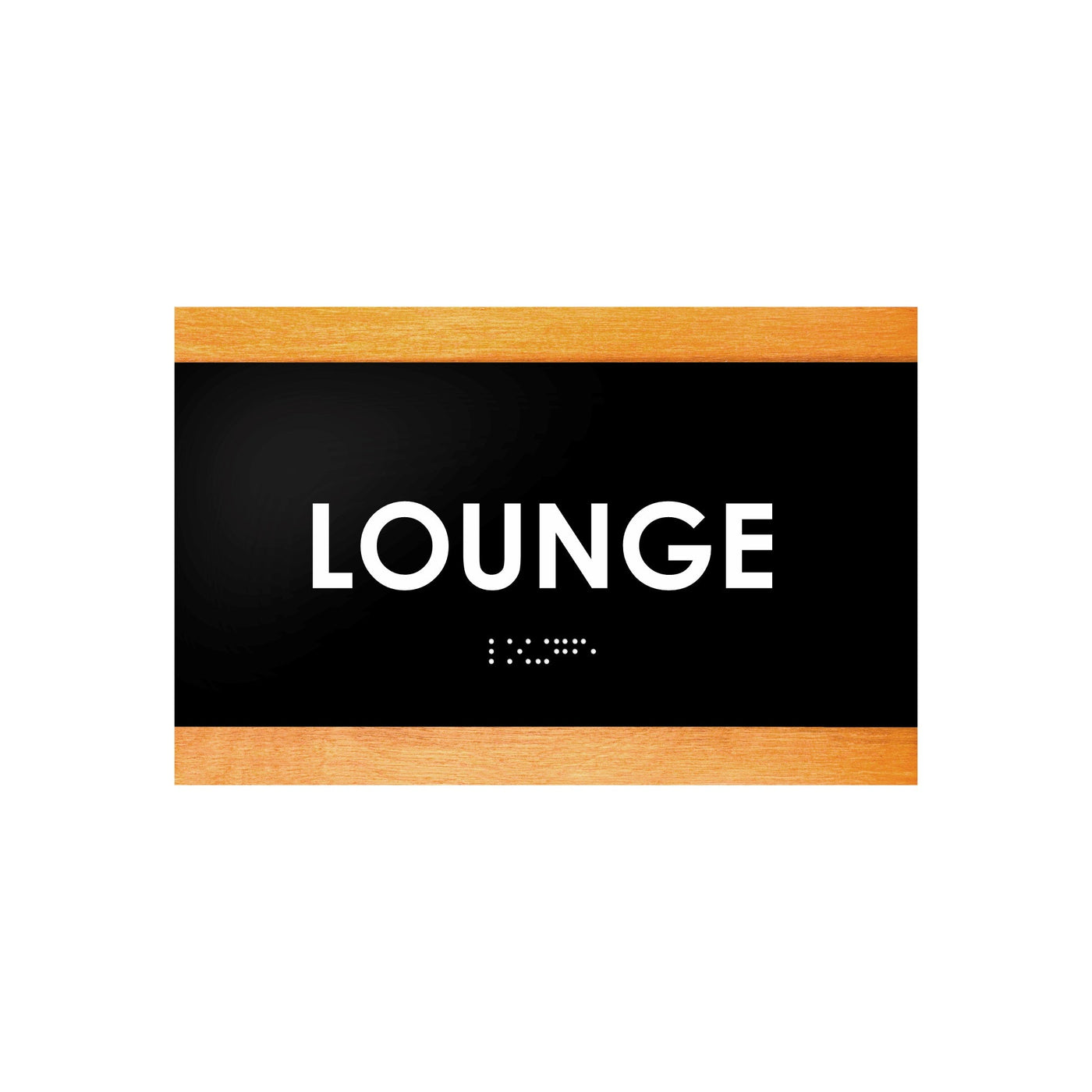 Door Signs - Lounge Room Sign - Wood Door Plate "Buro" Design