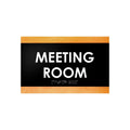Door Signs - Meeting Room Sign - Wood Door Plate "Buro" Design - Photo #13