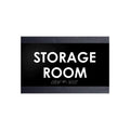 Door Signs - Storage Room Sign - Wood Door Plate "Buro" Design - Photo #14