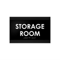 Door Signs - Storage Room Sign - Wood Door Plate "Buro" Design - Photo #6