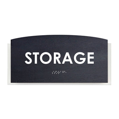 Storage Room Door Sign "Scandza" Design