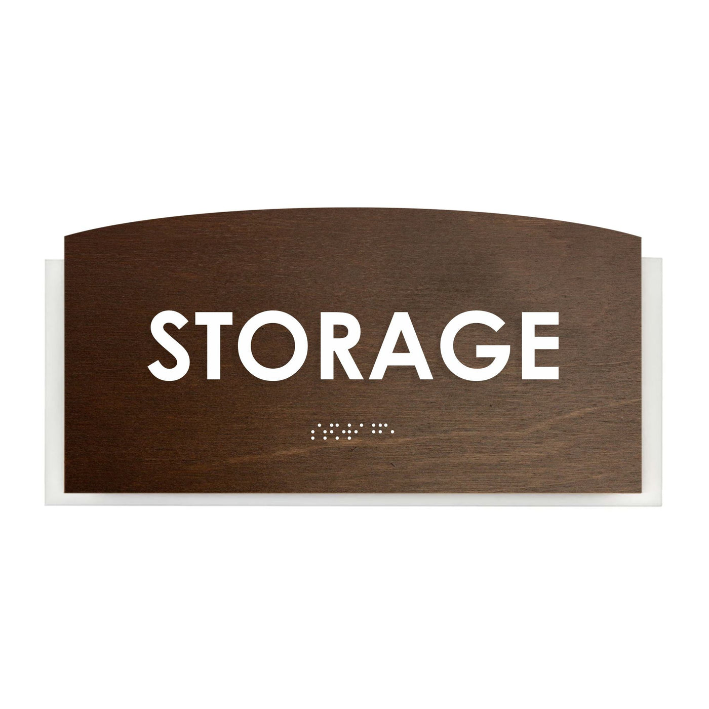 Storage Room Door Sign "Scandza" Design