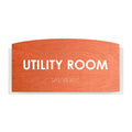 Wood Utility Room Door Sign "Scandza" Design - Photo #14