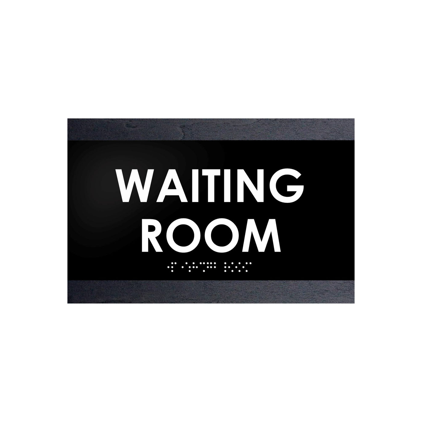 Door Signs - Waiting Room Sign - Wood Door Plate "Buro" Design