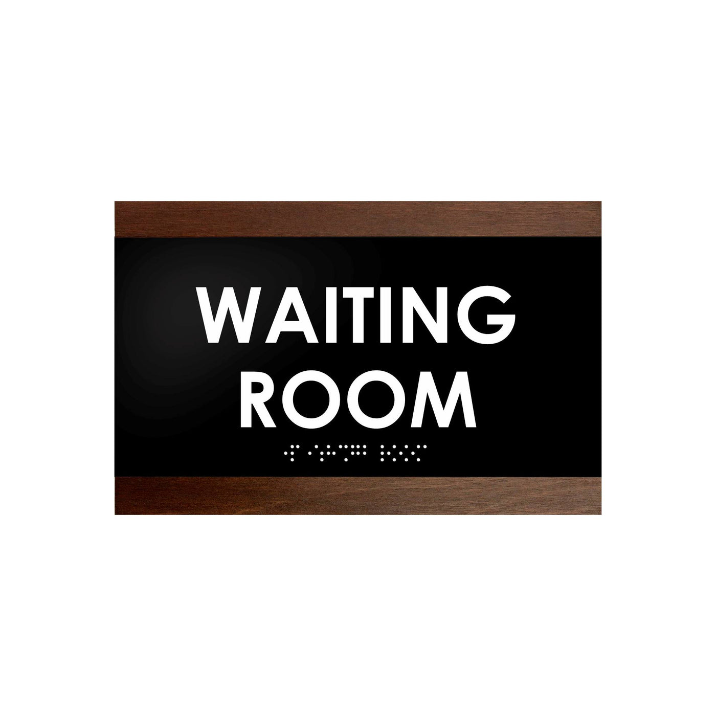 Door Signs - Waiting Room Sign - Wood Door Plate "Buro" Design