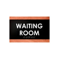 Door Signs - Waiting Room Sign - Wood Door Plate "Buro" Design - Photo #14