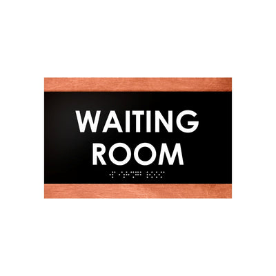 Door Signs - Waiting Room Sign - Wood Door Plate "Buro" Design