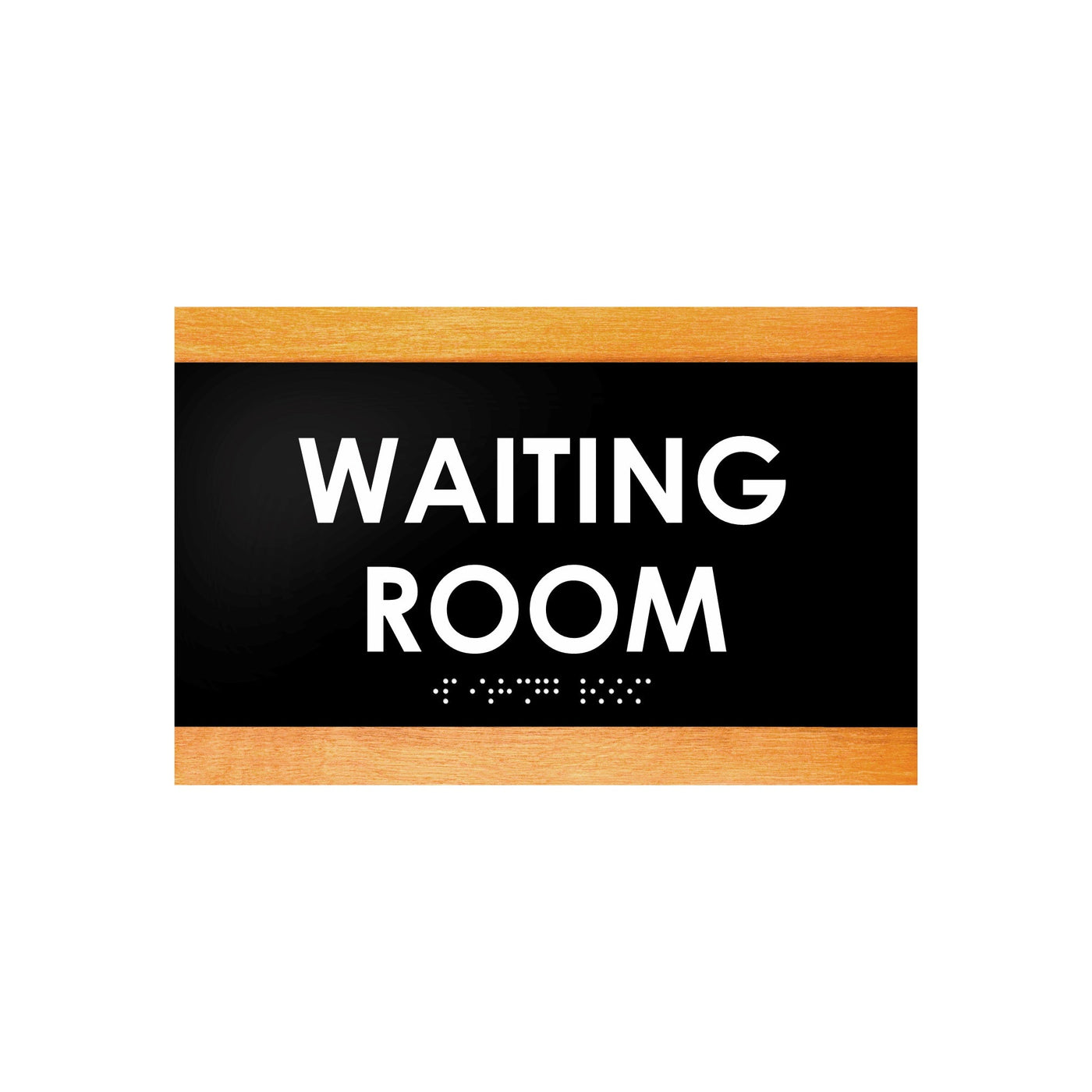 Door Signs - Waiting Room Sign - Wood Door Plate "Buro" Design