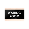 Door Signs - Waiting Room Sign - Wood Door Plate "Buro" Design - Photo #1