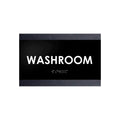 Door Signs - Washroom Sign - Wood Door Plate "Buro" Design - Photo #13