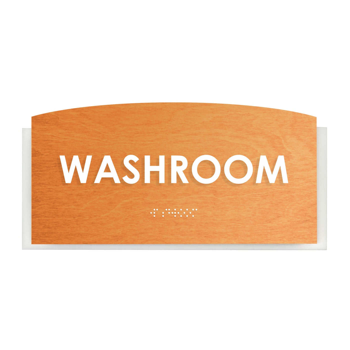 Washroom Door Sign "Scandza" Design