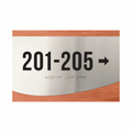 Directional Wayfinding Sign - Steel Wall Plaque "Venture" Design - Photo #4