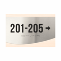 Directional Wayfinding Sign - Steel Wall Plaque "Venture" Design - Photo #6