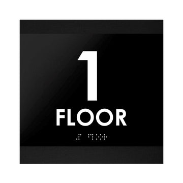 Floor Signs - 1st Floor Sign "Buro" Design - Photo #1