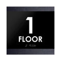 Floor Signs - 1st Floor Sign "Buro" Design - Photo #2