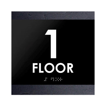 Floor Signs - 1st Floor Sign "Buro" Design - Photo #2