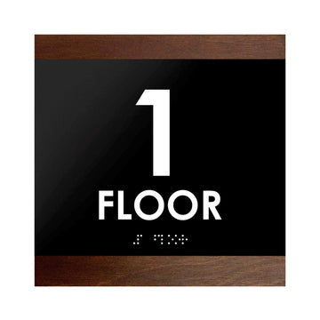 Floor Signs - 1st Floor Sign "Buro" Design - Photo #3