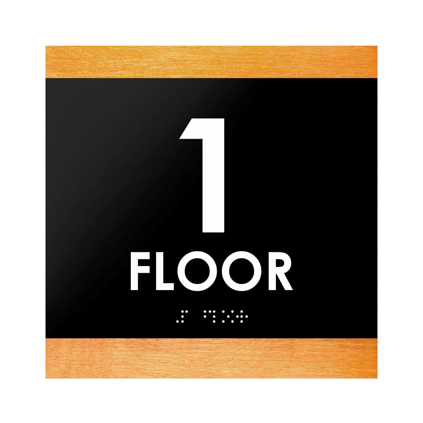 Floor Signs - 1st Floor Sign "Buro" Design