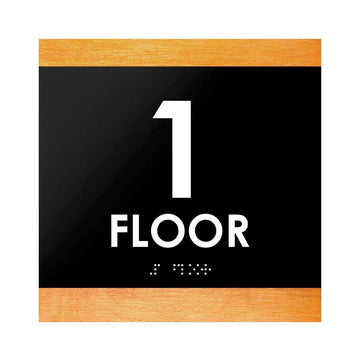 Floor Signs - 1st Floor Sign "Buro" Design - Photo #5