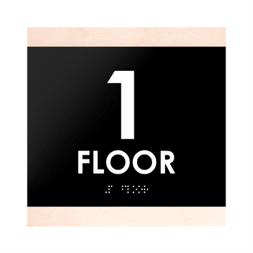Floor Signs - 1st Floor Sign "Buro" Design - Photo #6