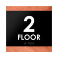 Floor Signs - 2nd Floor Sign "Buro" Design - Photo #4