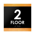 Floor Signs - 2nd Floor Sign "Buro" Design - Photo #5