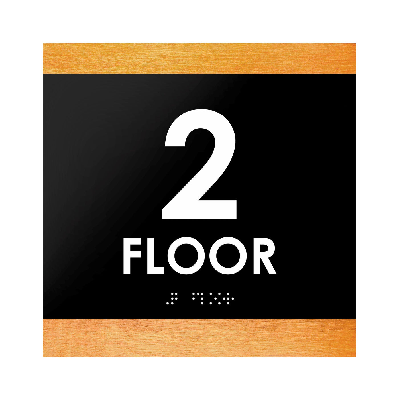 Floor Signs - 2nd Floor Sign "Buro" Design