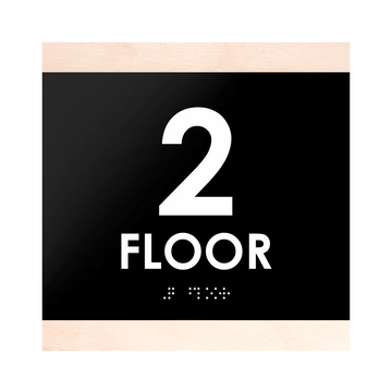 Floor Signs - 2nd Floor Sign "Buro" Design - Photo #6