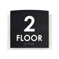 Floor Signs - 2nd Floor "Scandza" Design - Photo #1