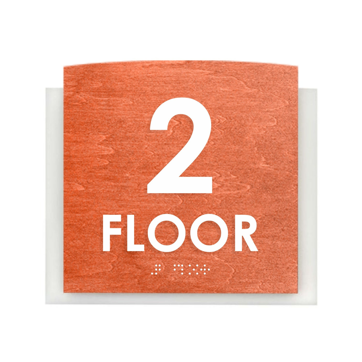 Floor Signs - 2nd Floor "Scandza" Design