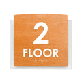 Floor Signs - 2nd Floor "Scandza" Design - Photo #5