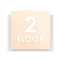 Floor Signs - 2nd Floor "Scandza" Design - Photo #6