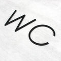 Акриловая табличка "WC" — «Thin» дизайн - Photo #3