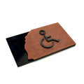 Restroom Wheelchairs Sign Bathroom Signs Redwood Bsign - Photo #6