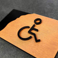 Restroom Wheelchairs Sign Bathroom Signs Walhunt Bsign - Photo #3