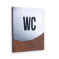 Steel Sign - Mother And Child Room Bathroom Signs Indian Rosewood Bsign - Photo #1