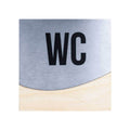 Steel Sign - Mother And Child Room Bathroom Signs Natural wood Bsign - Photo #3