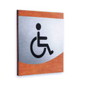 Steel Wheelchair Accessible Restroom Sign Bathroom Signs Walhunt Bsign - Photo #8
