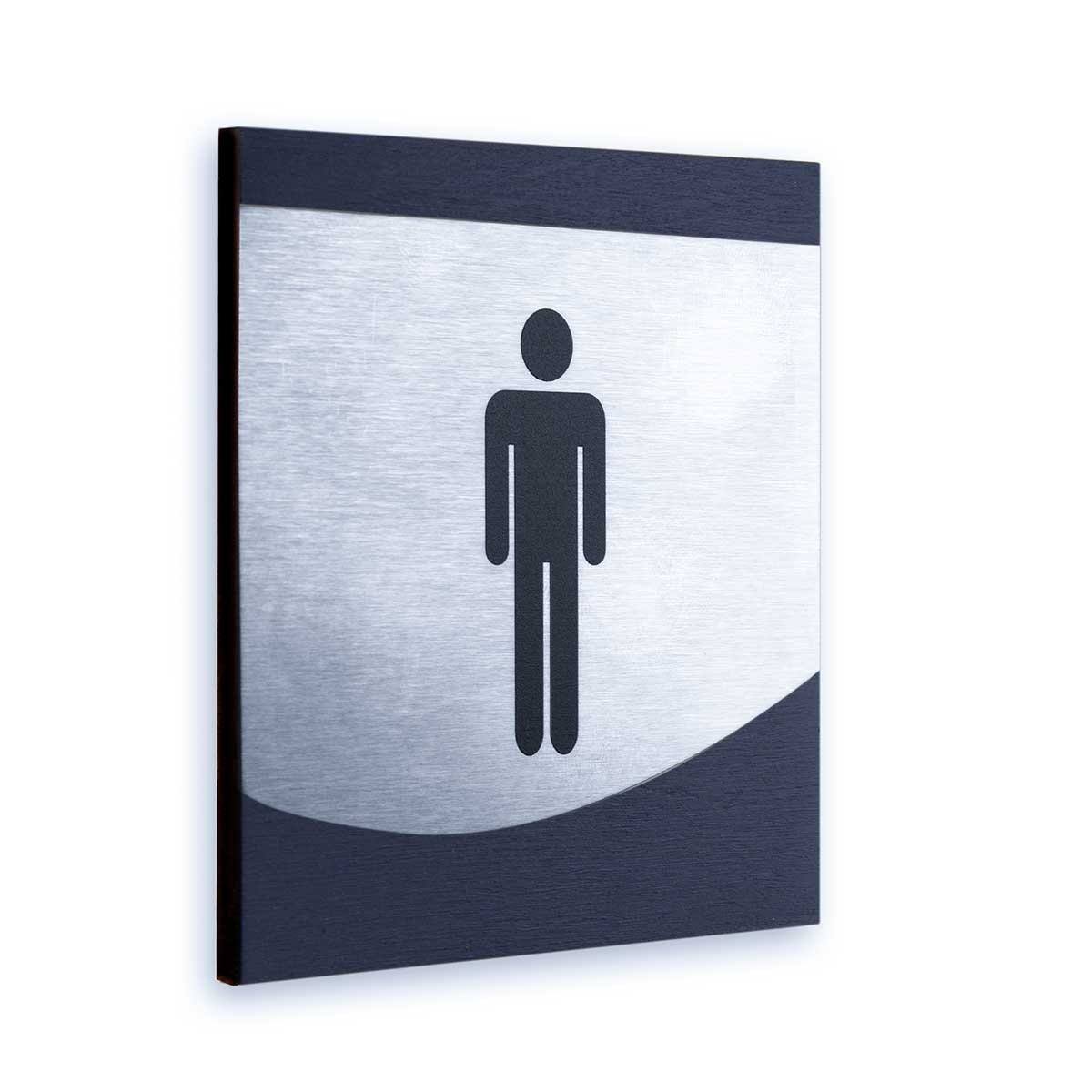 Steel Door Signs for Bathroom Bathroom Signs Anthracite Gray Bsign